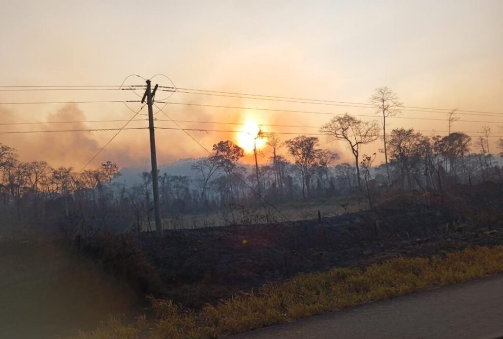 Incendio en Tacana afecta fuentes de agua y cultivos