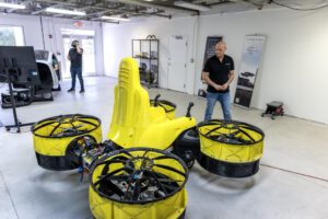 Carros voladores como solución al tráfico y la contaminación