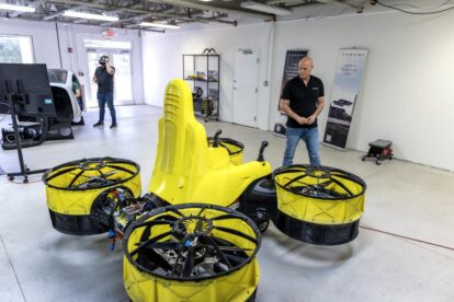 Carros voladores como solución al tráfico y la contaminación
