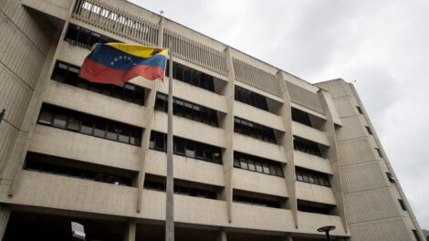 Vista de la sede del Tribunal Supremo de Justicia de Venezuela