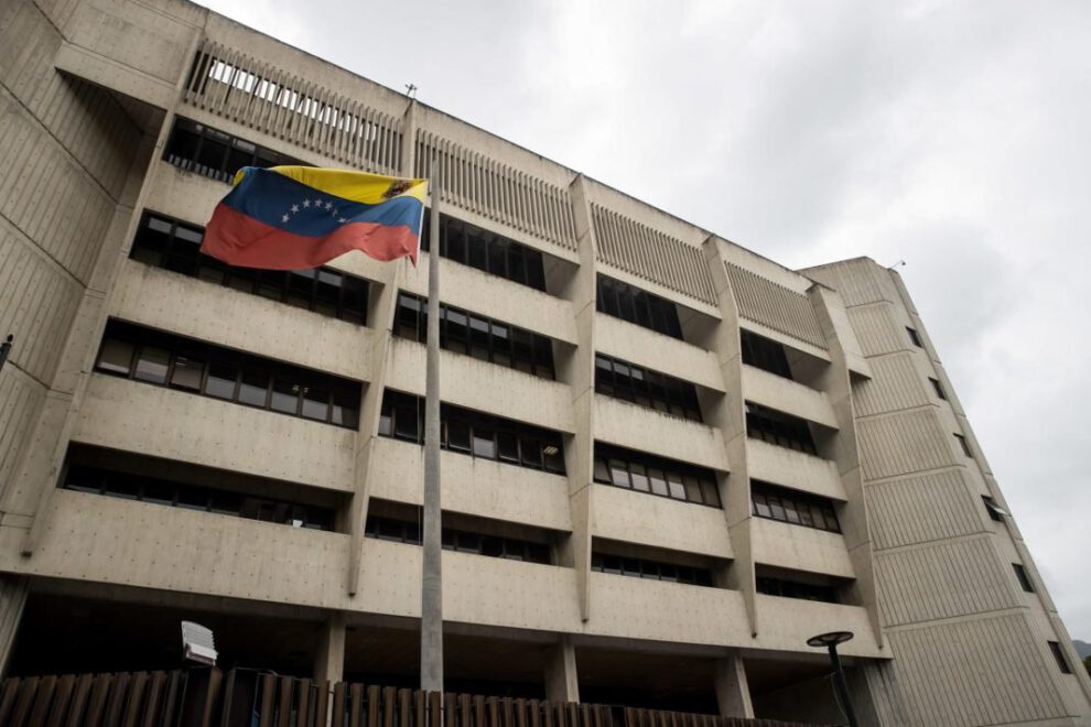Vista de la sede del Tribunal Supremo de Justicia de Venezuela