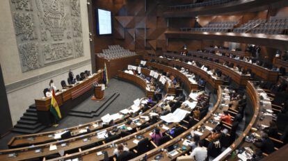 Una sesión en la Cámara de Diputados sobre el Presupuesto General del Estado