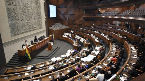 Una sesión en la Cámara de Diputados sobre el Presupuesto General del Estado