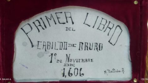 Acta de fundación Oruro, un tesoro histórico