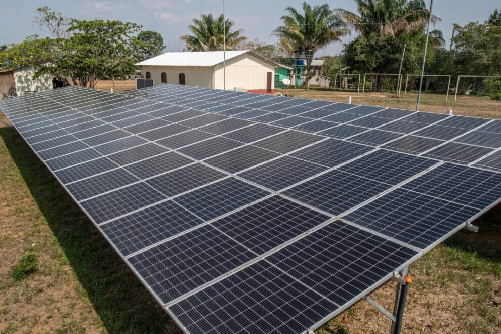 Energía solar en Santa Helena do Inglês, Amazonas