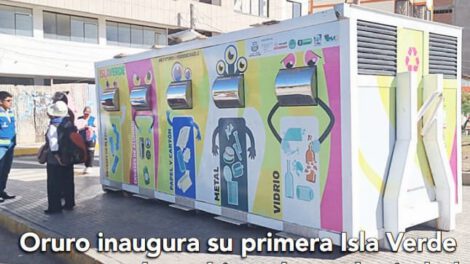 Isla Verde Oruro como regalo ambiental para la ciudad