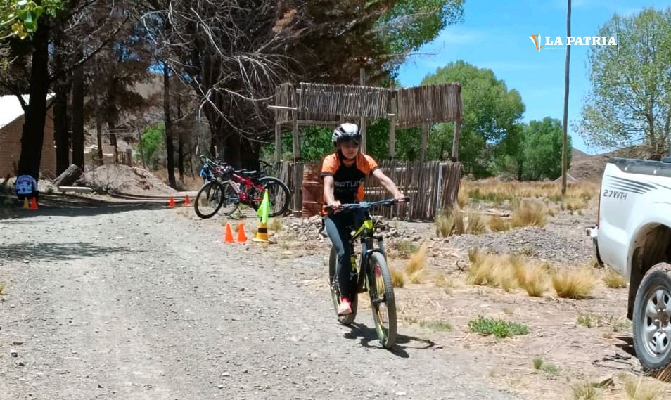 campeonato de duatlón en Chusaqueri