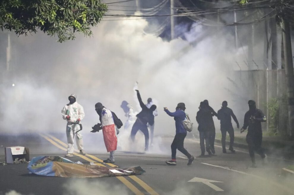 Protestas antiminería en Panamá