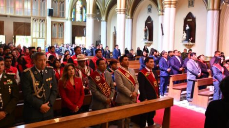 Homenaje a la fundación de Oruro
