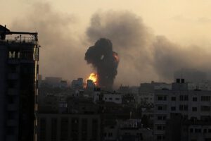 Combates en Gaza tras ataques israelíes