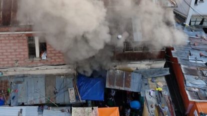 Incendio en el penal de mujeres de Obrajes