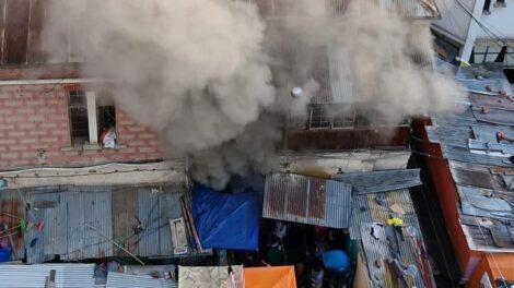 Incendio en el penal de mujeres de Obrajes