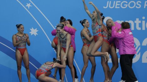 México oro natación artística en Juegos Panamericanos 2023
