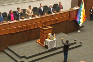 Israel Huaytari asume la presidencia de la Cámara de Diputados