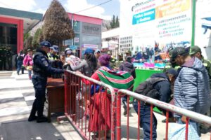 Fiscalización en el Cementerio La Llamita durante la festividad de Todos Santos