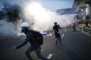 Protestas en Panamá contra el contrato con Minera Panamá