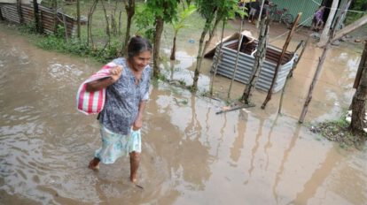 Inundaciones en Honduras afectan a miles de personas
