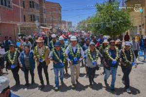 Inicio de pavimento en 7 Juntas