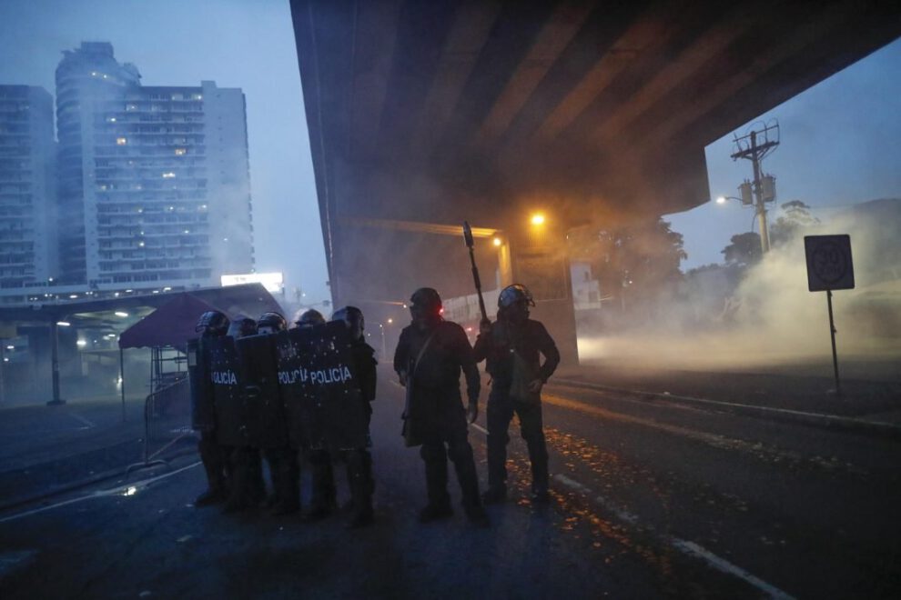 Protestas antiminería en Panamá
