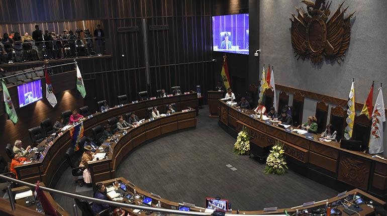 Senado del MAS en disputa sobre quién liderará la directiva