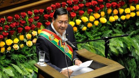 Informe de gestión de Luis Arce