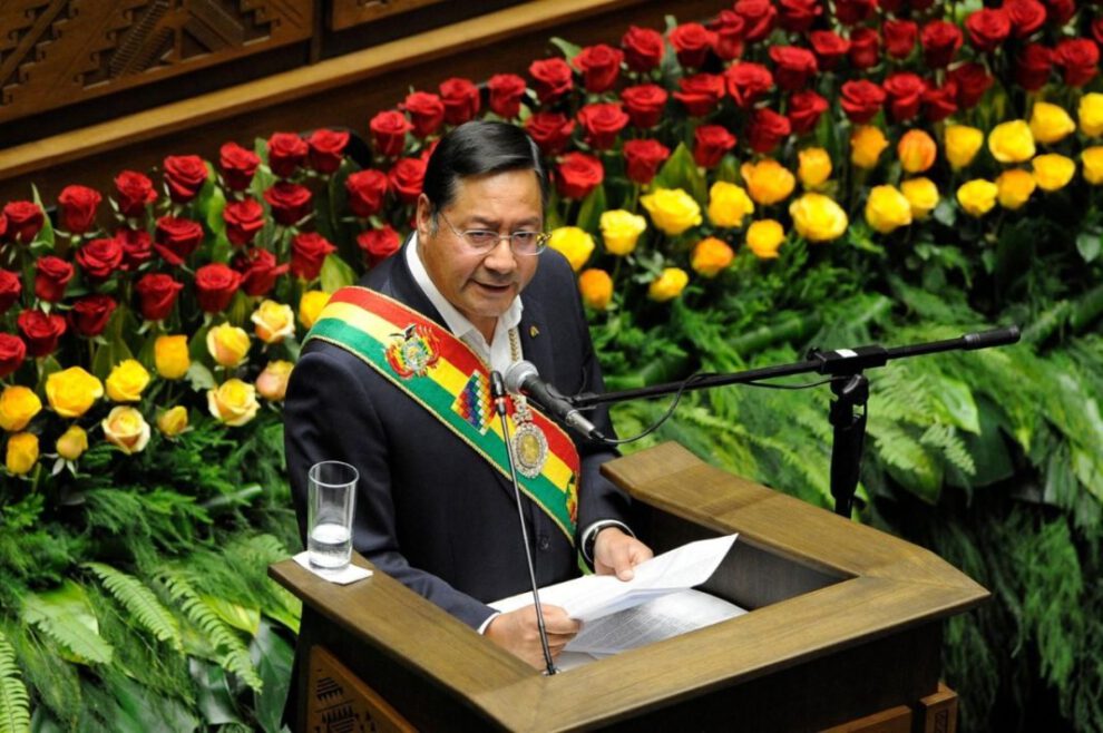 Informe de gestión de Luis Arce