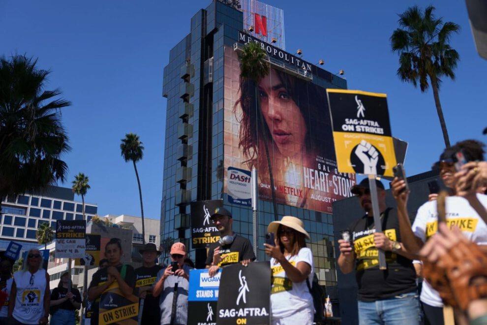 Huelga en Hollywood por parte del sindicato de actores de EE.UU.