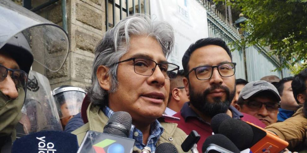 Recurso de revisión TSE presentado por Wilfredo Chávez del ala evista