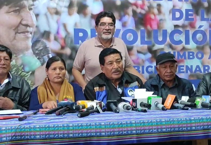Directiva saliente del MAS asume nuevamente tras anulación del congreso
