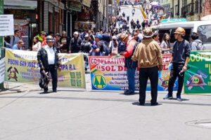 Conflicto minero en La Paz