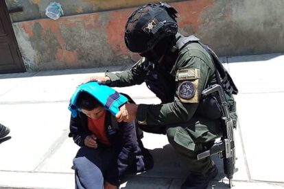 Joven con capacidades diferentes encontrado en Oruro