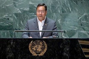 Genocidio en Palestina según Luis Arce