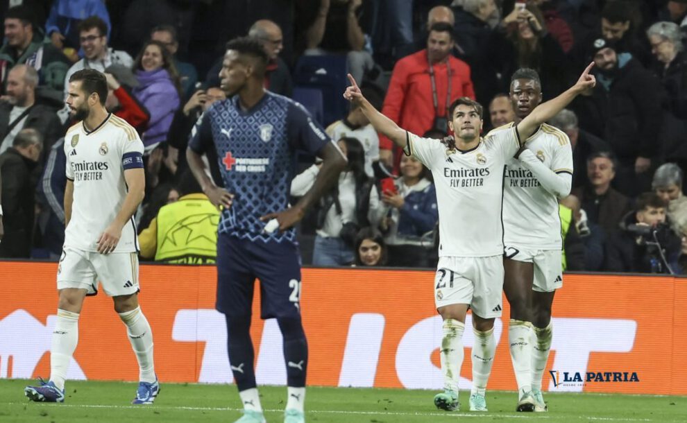 Real Madrid Champions League triunfo ante Sporting Braga