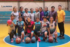 Copa Federación de baloncesto U-12 en Tarija