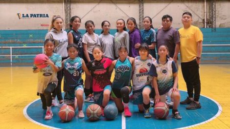 Copa Federación de baloncesto U-12 en Tarija