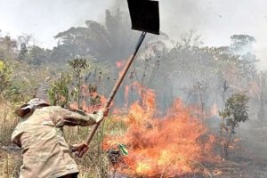 Contaminación en Oruro debido a las quemas en el Oriente
