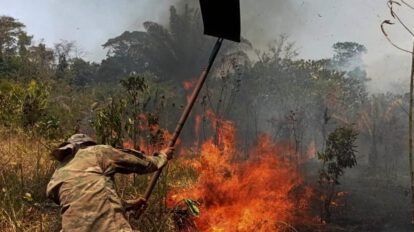 Incendios provocados en La Paz