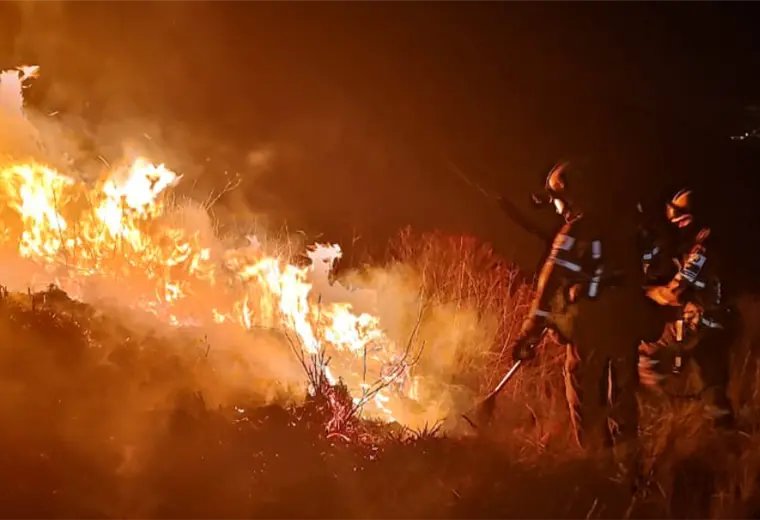 Incendios forestales en Bolivia