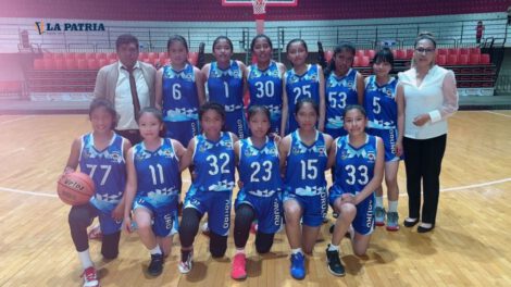 Copa Federación de básquetbol U-12 en Oruro