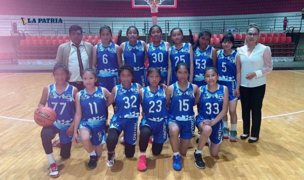 Copa Federación de básquetbol U-12 en Oruro