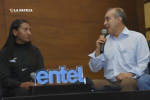 Jhoselyn Camargo recibe apoyo de Entel para su preparación olímpica