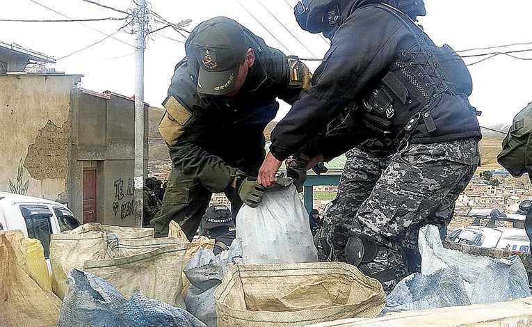Operativo desarticula ingenio clandestino y recupera mineral robado