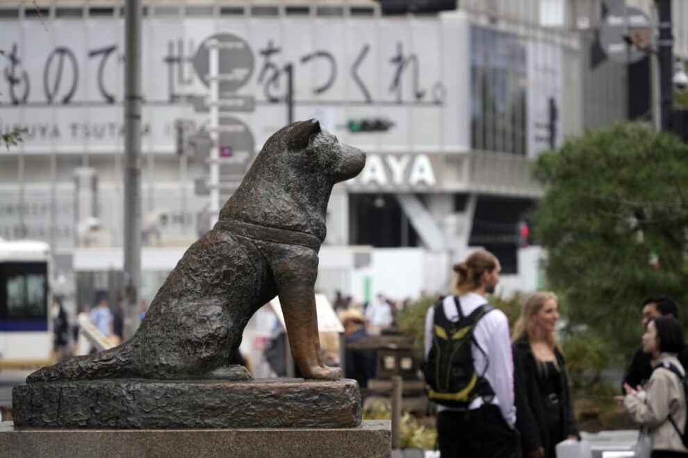 Hachiko, el perro fiel, cumple 100 años esperando a su dueño en Tokio