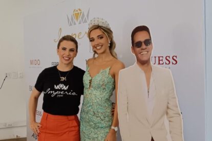 Aitana Tufiño en concierto de Marc Anthony