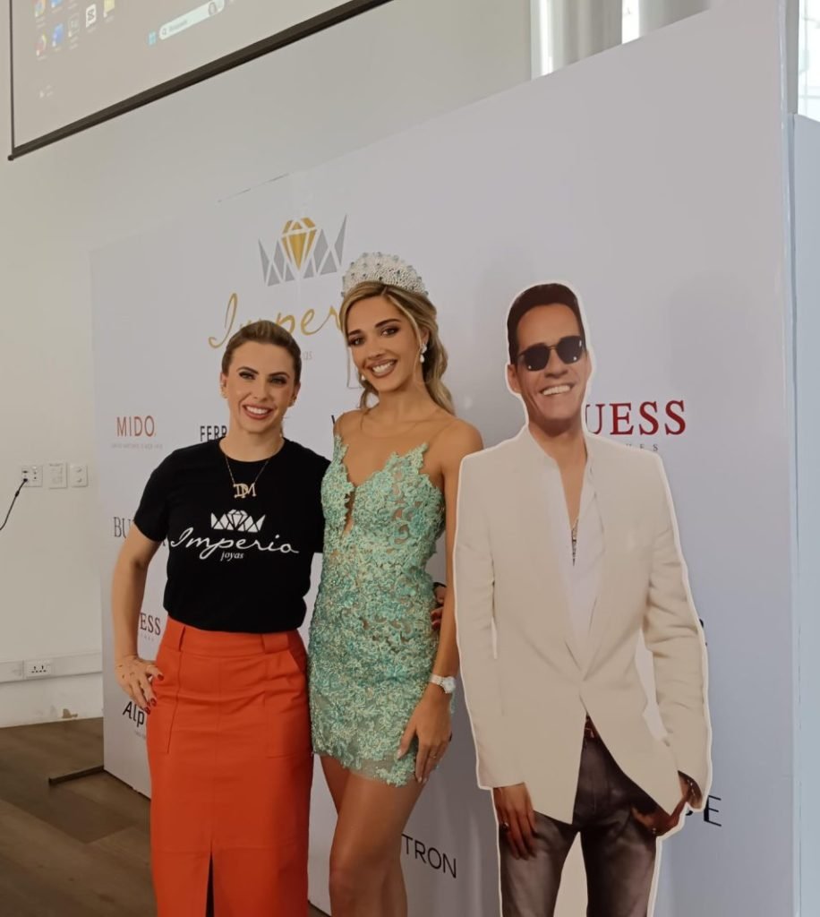 Aitana Tufiño en concierto de Marc Anthony