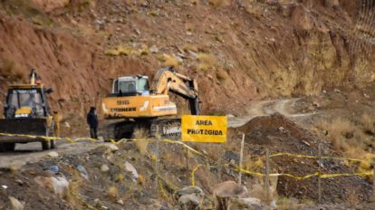 Explotación del cerro San Pedro en Oruro