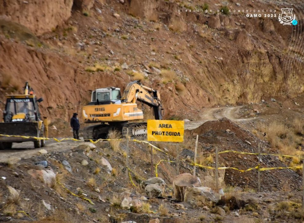 Explotación del cerro San Pedro en Oruro