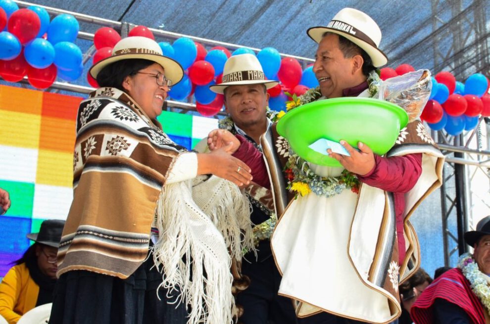 Vicepresidente de Bolivia David Choquehuanca celebra aniversario de la Provincia Sajama