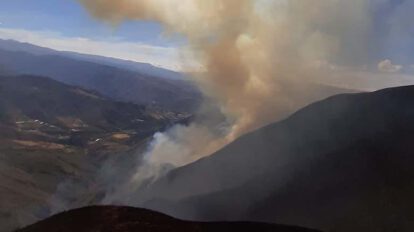 Focos de calor en Bolivia