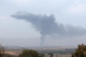 Bombardeo israelí en Gaza